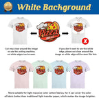 TransOurDream Heat Iron on Transfer Paper for Light T Shirts (200 Sheets, 8.5x11", 2.0) Printable HTV Heat Transfers Vinyl for Inkjet Printer, Iron on Transfers for Light Fabric