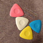 CampTek 4 PCS Triangle Sewing Tailors Chalk, Fabric Marker for Dressmaking, Sewing Supplies Accessories- Tailor's Chalk for Precision Marking on Fabric, Assorted Colors