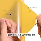 RENLITONG Gold HTV Iron on Vinyl 12Inch by 50ft Roll - Easy to Cut & Weed for Heat Vinyl Design