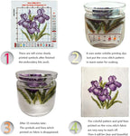 Stitchmelody Stamped Cross Stitch Kits,11CT Printed Pattern DMC Threads Embroidery Set-Happy Couple 22.4''X18.1''