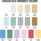 EVOLVE Paint & Primer: Environment-friendly, Low Sheen with One-coat Coverage for Interior & Exterior surfaces (Autumn Brown, 1-Gallon)