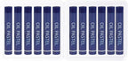 PATIKIL Blue Oil Pastels, 12Pcs Soft Oil Crayons Creamy Pastels Stick Art Supplies for Art Painting Drawing Blending Graffiti for Artists Beginners