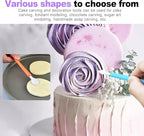 ZeriLion 9 Pcs Clay Sculpting Tools Set for Adults, Double-Ended Pottery Carving and Modeling Tools for Professional Air Dry and Polymer Clay Crafting