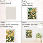 Golden State Art, 8x10 Matboard Mat Board Blanks - Assortment Color Uncut Mats for DIY Projects, Presentation Boards, Art Crafts (20 Pack)