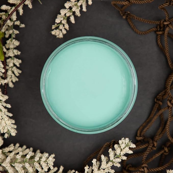 Dixie Belle Paint Company Chalk Finish Furniture Paint - The Gulf (16oz) - Matte Soft Turquoise Chic Chalk Mineral DIY Furniture Paint