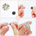 400pcs PVC Rubber Pin Backs Heliltd Butterfly Clutch Pins Backing Keepers Replacement for Uniform Badges Backing Holder Clasp Lapel Pin Enamel Pins