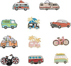 Mixed Enamel Pins for Backpacks, Beadthoven Cute Enamel Brooch Pins Set, Funny Backpack Pins, Aesthetic Lapel Badge Pins Bulk for DIY Clothes Accessories Holiday Gifts