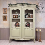 Dixie Belle Paint Company Chalk Finish Furniture Paint – Olive Wood (16oz) – Matte Chic Chalk Mineral DIY Furniture Paint