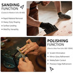 Sandpaper Assortment, 18 Sheets, 9 x 11 Inch Wet Dry Sand Paper, 120/180/240/320/400/600/800/1000/2000 Grit Hand Sanding Sheets for Wood Metal Automotive Sanding and Polishing