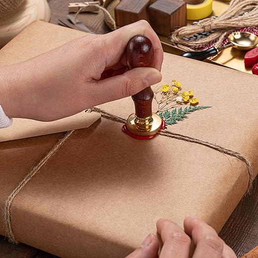 Wax Seal Kit with 24 Colors Wax Seal Beads 600pcs, 6PCS Wax Seal Stamps, Electric Sealing Wax Warmer, Envelopes and Wax Seal Metallic Pen for Gift and Decoration (Cartoon)