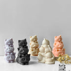 Cat Soap & Candle Mold - Silicone 3D Molds for Candy & Home Decor - Resin Casting & Making Molds