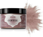 Mica Powder - 100g Mica Powder for Epoxy Resin - Metallic Color Pigment for Resin, Soap, Bath Bombs, Eye Shadow, Nails, DIY Crafting Projects etc. (Coffee)