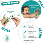 Smartivity Electro Play Lab for Kids Ages 8, 9, 10, 11, 12, 13, 14 Years Old I Electricity Kit with 9 Circuits Experiements & DIY Robot | STEM Science Project Kit | Birthday Gift for Boys & Girls