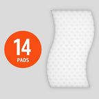 Amazon Basics Extra Durable Eraser, Cleaning Sponges, Removes Scruff Marks and Dirt from Any Surface (2 Packs of 7)