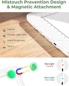 A4 Tracing Light Box for Drawing,Bawaslom Rechargeable Light Pad with Adjustable Stand and Strong Magnets,Ultra-Thin & Bright LED Drawing Board for Vinyl Weeding,Diamond Painting Art,Sketching