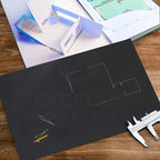 Black Foam Board 12 x 18 x 1/8" (3mm) Inch, 15 Pack Acid-Free Foam Core Poster Board Sheets for Art, Crafts, Presentation, Vision Board, Signboard, and Party Decorations