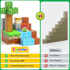 100PCS Magnetic Blocks Magnetic Building Blocks Sensory Toys for Kids Ages 3-5 6-8 8-12 Kids Game Toys for 3+ Year Old Boys & Girls, 3 4 5 6 7 8 9 10 Year Old Boy Birthday