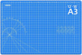 DIYSELF Cutting Mat: 12in18in, Self Healing, Double-Sided, Rotating - Ideal for Crafts, Sewing, Quilting