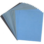 9x11 inch 16 Sheets Sandpaper, Wet or Dry 2000-10000 Grit 8 Assortment Sand Paper, Extra Fine Abrasive Pads for Automotive Sanding, Wood Turing Finishing, Metal Furniture Polishing and More