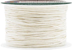 Mandala Crafts 0.5mm 109 Yards Ivory Cotton Waxed Cord for Jewelry Making Bracelet Cord Waxed String - Beading String Thread Jewelry Cords for Necklaces String