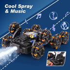 Cool 8 Wheels Hand Controlled rc Stunt Car Toys, Gesture Sensing Remote Control Cars for Boys Age 6 7 8-12 13 14 Year Old, Birthday Gifts Ideas for Kids