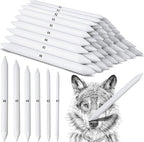 Fulmoon 288 Pcs Blending Stump and Tortillion Set Paper Art Blenders Blend Stumps for Drawing Shading Drawing Supplies Pencil Sketch Paint Tools for Student(Blending Stump,#1, #2, #3, #4, #5, #6)