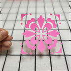 guangyintong Pink Heat Transfer Vinyl HTV Rolls, 12" x 8ft Pink Iron on Vinyl for T-Shirts Glossy Surface Pink HTV Vinyl for All Cutter Machines Easy to Cut & Weed for Heat Vinyl Design