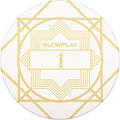 SLOWPLAY Nash Ceramic Poker Chips in Bulk, Casino Grade Ceramic 12-Gram Poker Chip for Texas Hold'em, 43mm Professional Chips Pack of 50 with Denomination of 1