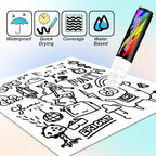 FansArriche Acrylic Paint Markers, 15mm Jumbo Felt Tip, 3 White Waterproof and Permanent Paint Pens for Tagging, Signs, Calligraphy, and Outdoor Paintings