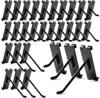 Gridwall Hooks 2 Inch, 4 Inch, 6 Inch, 60 Pack Heavy Duty Display Hook for Wire Grid Wall Panel, Grid Wall Accessories for Retail, Craft Shows, Home Setup and Customized Display, Black