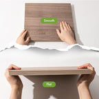 ROBOTIME 6-Pack 1/8" Walnut Plywood Sheets - 12 x 16 x 1/8 Inch - 3mm Laser Wood Sheets for Laser Cutting, Engraving & Wood Burning (Pyrography)