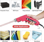 ROMECH Foam Cutter Pro Electric Hot Knife, 200W Styrofoam Cutting Tool Kit- with Heavy-duty Case Blades & Accessories RM-005 (200W)
