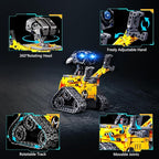 HOGOKIDS Robot Building Toys for Kids - 5 in 1 Remote & APP Controlled Building Set | RC Wall/Engineer Robot/Mech Dinosaur STEM Toys for Boys Girls Age 6 7 8 9 10 11 12+ Year Old (520 Pcs)