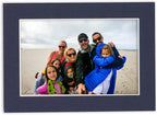 Poster Palooza 11x14 Mat for 8.5x11 Photo - Precut Navy Picture Matboard for Frames Measuring 11 x 14 Inches - Bevel Cut Matte to Display Art Measuring 8.5 x 11 Inches - Acid Free ONE MAT