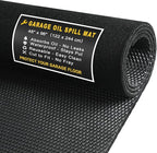 Golener Oil Spill Mat - Garage Floor Mat, Absorbent Oil Pad, Premium Maintenance Mat, Waterproof, Contain Liquid, Protect Garage Surface from Spill & Stain, Reusable, Washable, Durable, Black, 48”x96”