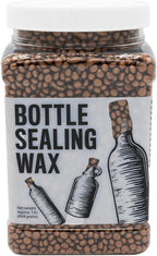 Blended Waxes, Inc. Bottle Sealing Wax, Pastille Wax Seal Beads For Wine, Beer, and Liquor Bottle Sealing, Seals Between 25-30 Bottles, 1 lb, Copper