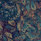 6x6 Inch Peacock Feather Themed Scrapbook Paper Pad – 24 Sheets, 12 Unique Designs, Single-Sided Premium Craft Paper for Scrapbooking, Cardmaking, and DIY Crafts