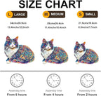 Lazy Cute Cat Puzzles Adults Gifts Wooden 175 Pieces 11.4 * 10.4in