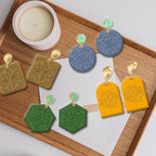 CHGCRAFT Flowers Boom Silicone Texture Stamp Clay Modeling Pattern Pad Texture Sheets for Polymer Clay Making Earrings Jewelry, 5.5x5.5inch