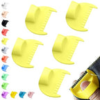 5mm Seam Guide for Hand Sewing Edge Lockranding Tool 5 PCS Set for Leather/Fabric/Craft Sew, Yellow