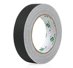BOMEI PACK Black Gaffer Tape, Matte Non-Reflective, 1inch x 30yds No Residue Hand Tear Self-Adhesive Gaffer Tape for Labeling, Cable, Stage, Photography, Painters and Duct Repair, 1 Pack