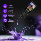 KISREL UV Resin, 24 Opaque Colored UV Resin Kit, Solid Colored UV Resins, Rigid Ultraviolet Clear Resin for Crafts, Jewelry Making and Decoration(20 g/Bottle)