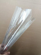 BANLTRE 15 Pieces 4 mil Transparency Blank Template Material Stencils Mylar for Cutting Paper Clear Sheet 12 × 12 inch (15-4 mil)