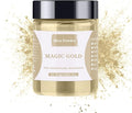 Mica Powder - 60g Mica Powder for Epoxy Resin - Pearl Pigment Powder Dye for Resin/Eye Shadow/Soap Making/Nails/Bath Bombs etc. (Magic Gold)