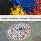 GOODTAKE Concrete Pigment, Dark Grey Iron Oxide Pigment Powder, Concrete Cement Dye Color Powder for Pastel Tile Paint Mortar Grout (Dark Grey, 12 oz)