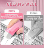 Pack Rubber Erasers Sliding Retractable Eraser, Large White Erasers for School Office Art Drawing Pencil Eraser for Kids