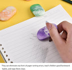 19PCS Bulk Cute Marble Oval Erasers for Kids Bulk,Back to School Party Gifts (Marble Oval, Big)