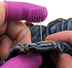 Hand Sewing Complete Kit | Featuring THIK-Grip Thimble [3 Sizes] | Including Needles (105) - Fabric Clips (10) - Pins (100) & Many More Supplies
