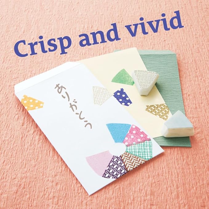 IROMOYO Stamp PAD, Traditional Japanese Ink Colour, Oil-Based Ink pad - Chrome Yellow