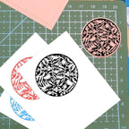 10 Pcs 8"x 6" Rubber Carving Blocks, Linoleum Blocks, Stamp Carving Blocks for Printmaking, Linocut Artists, Crafts and More,(Pink)